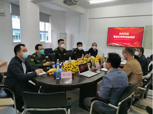 軍民融合魚水情，共創武裝工作新局面